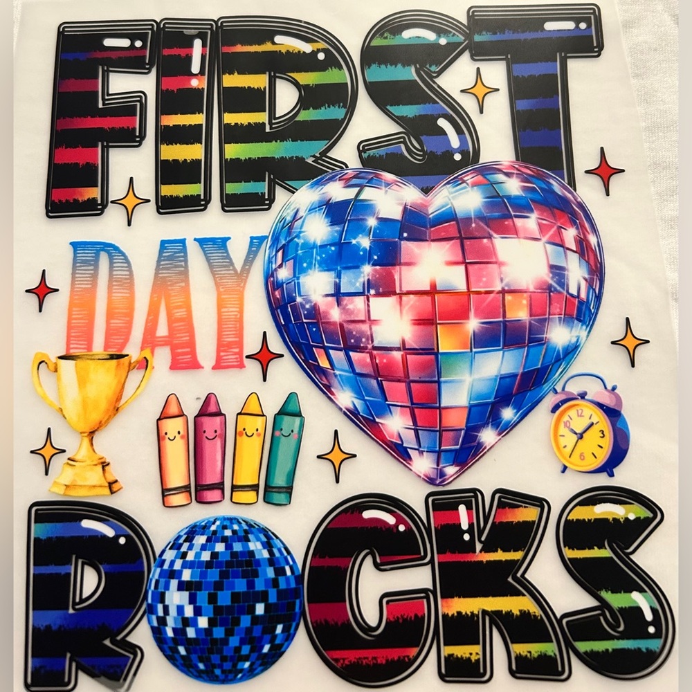 Youth Graphic Tee. Back To School Sizes Xsmall thru Large Youth. Made to Order